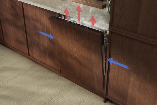 Pilnībā iebūvējamas trauku mazgājamās mašīnas