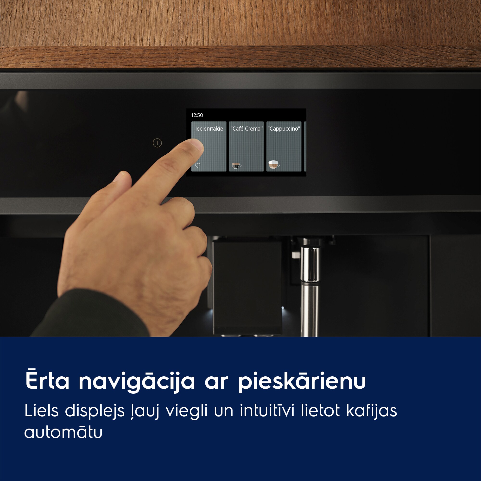 Electrolux - Iebūvējams kafijas automāts - KBC95T