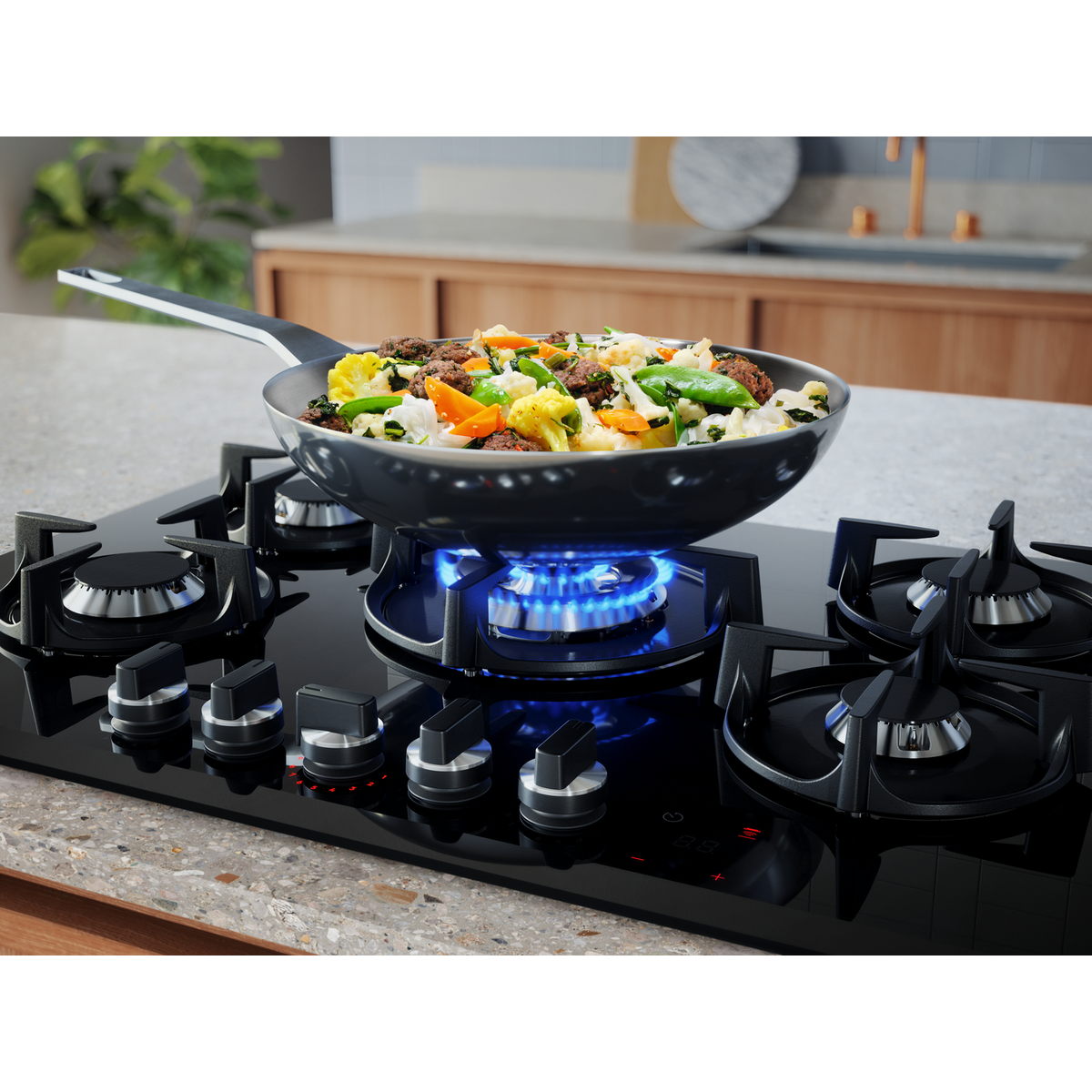 Electrolux - Gāzes plīts virsma - KGG6456K