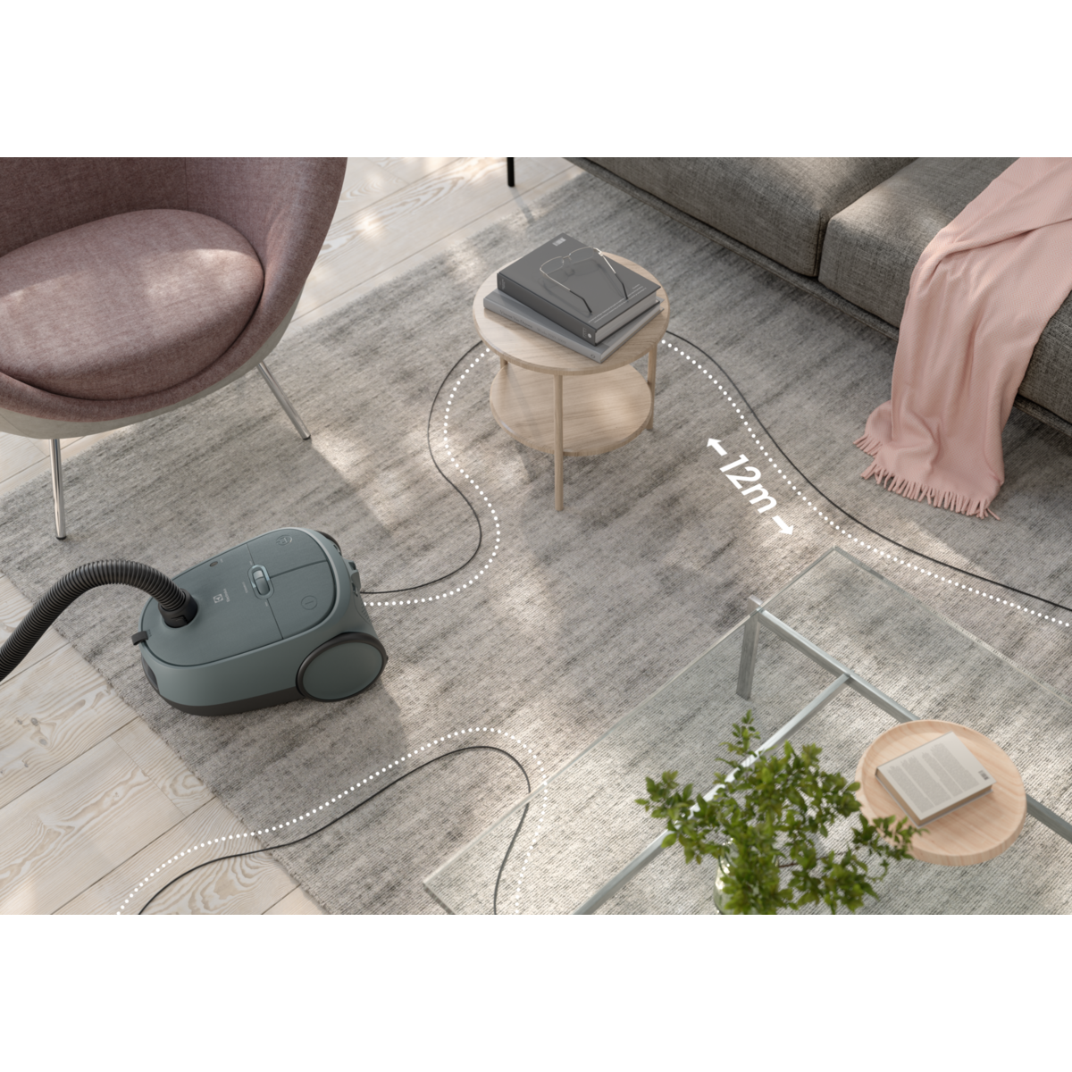 Electrolux - Putekļsūcējs ar vadu - EB61C1OG