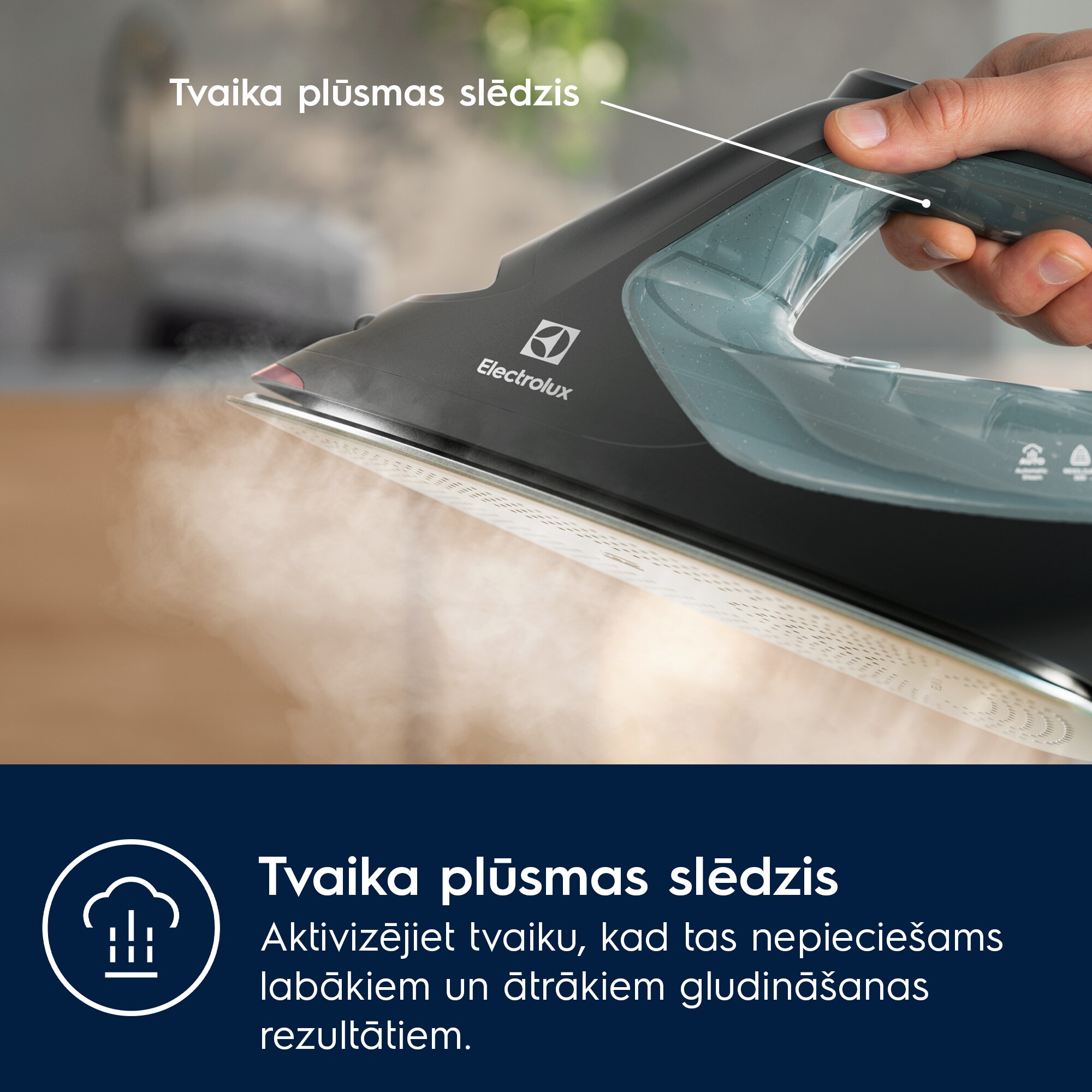 Electrolux - Tvaika gludeklis - E8SI2-8OG