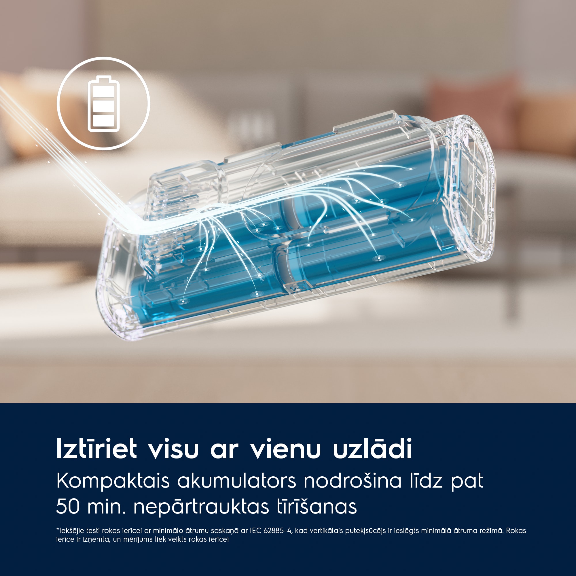 Electrolux - Bezvadu putekļsūcējs - EP71UB14DB