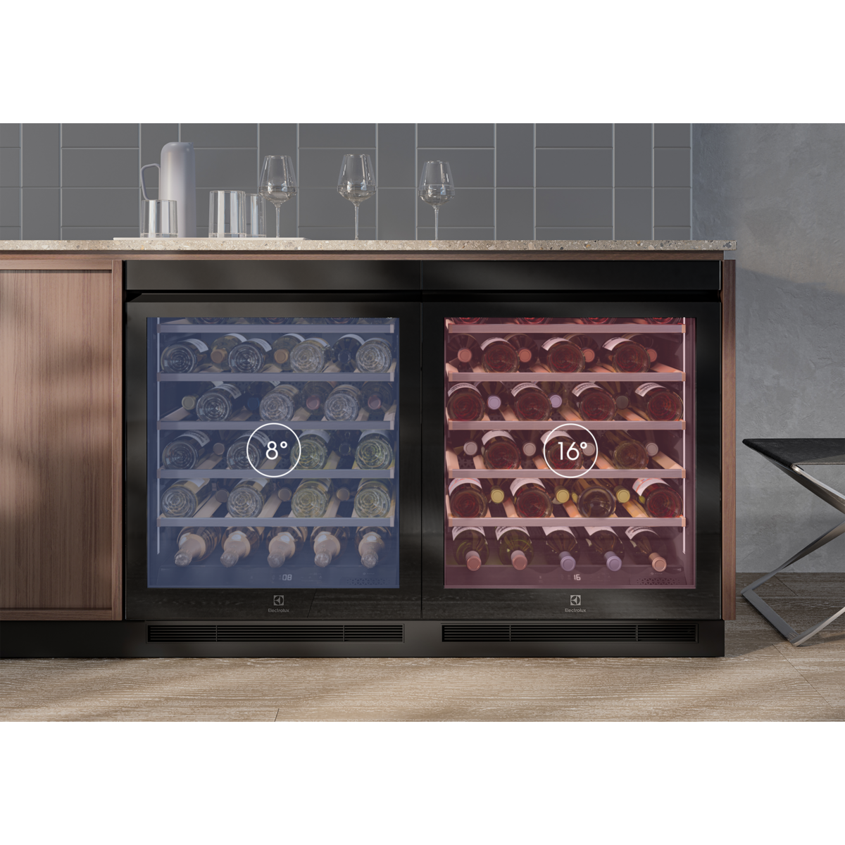 Electrolux - Vīna dzesētājs - KBW6X