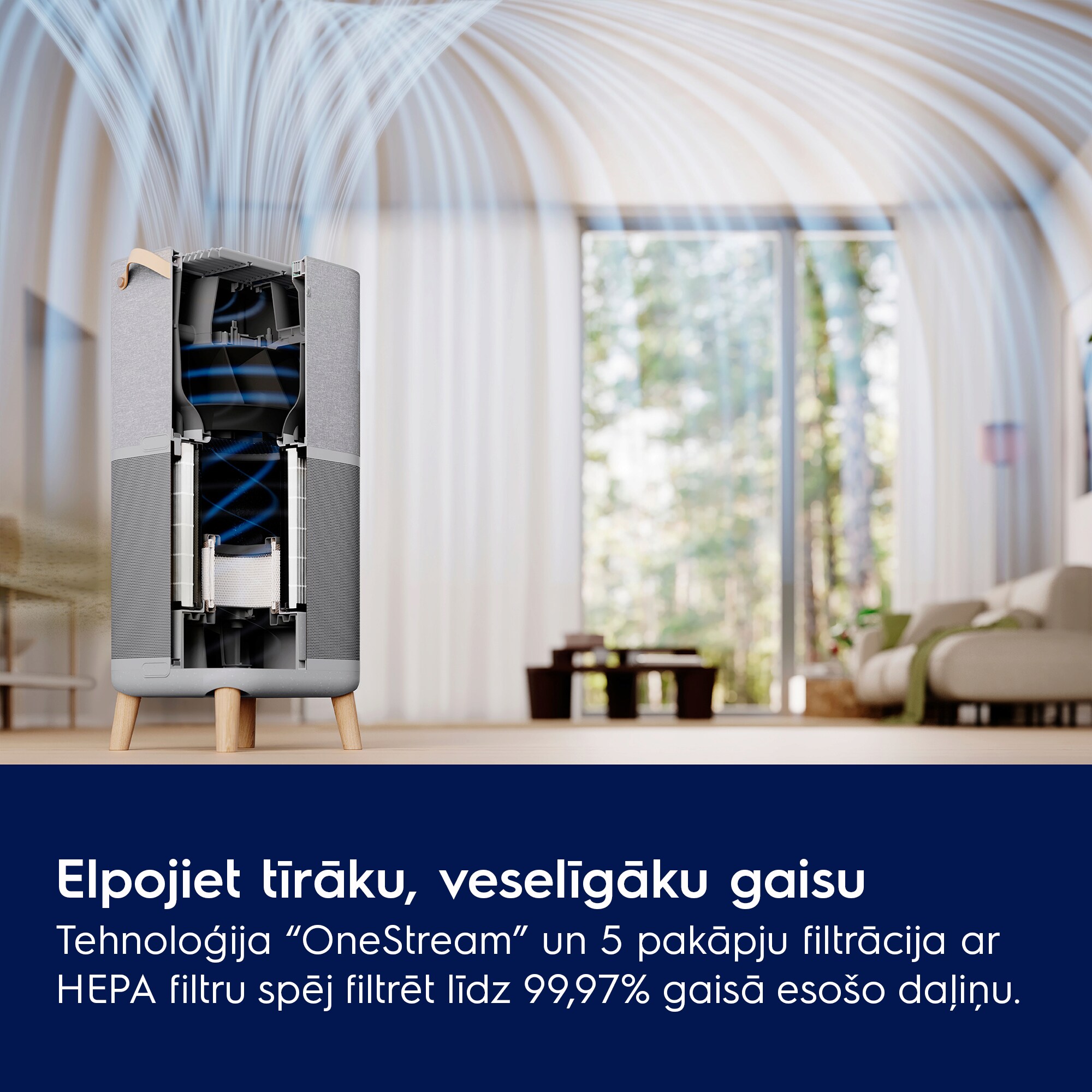 Electrolux - Skābekļa gaisa attīrītājs - EPU93171UG