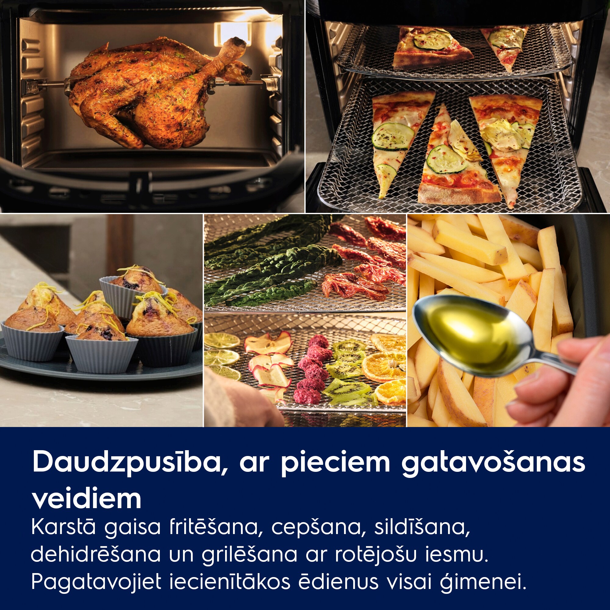 Electrolux - Karstā gaisa fritieri - EAF12B