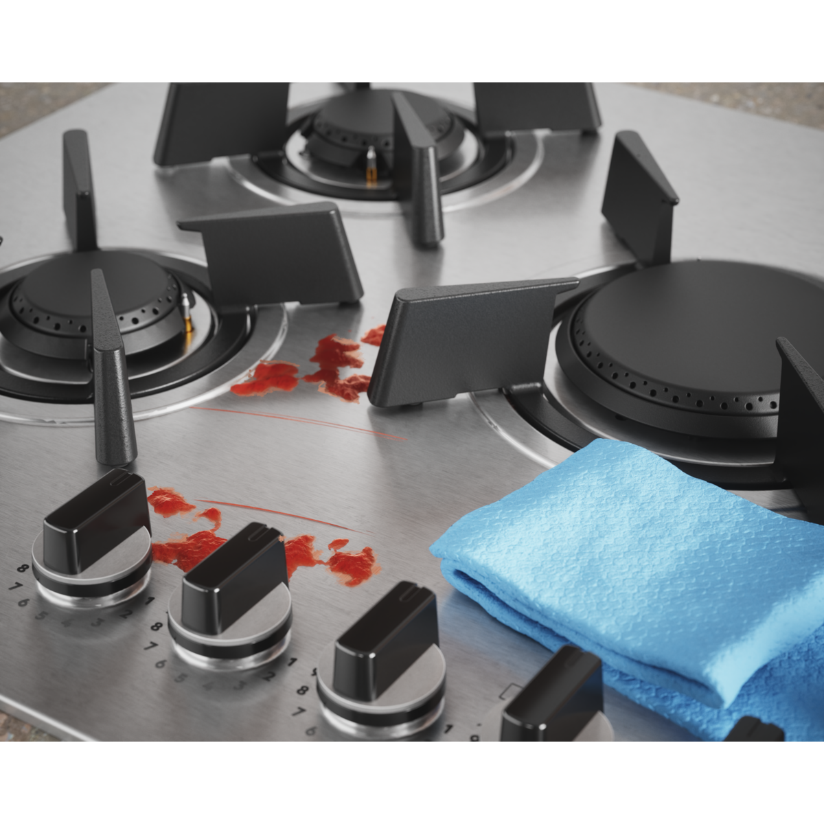 Electrolux - Gāzes plīts virsma - KGS64362XX