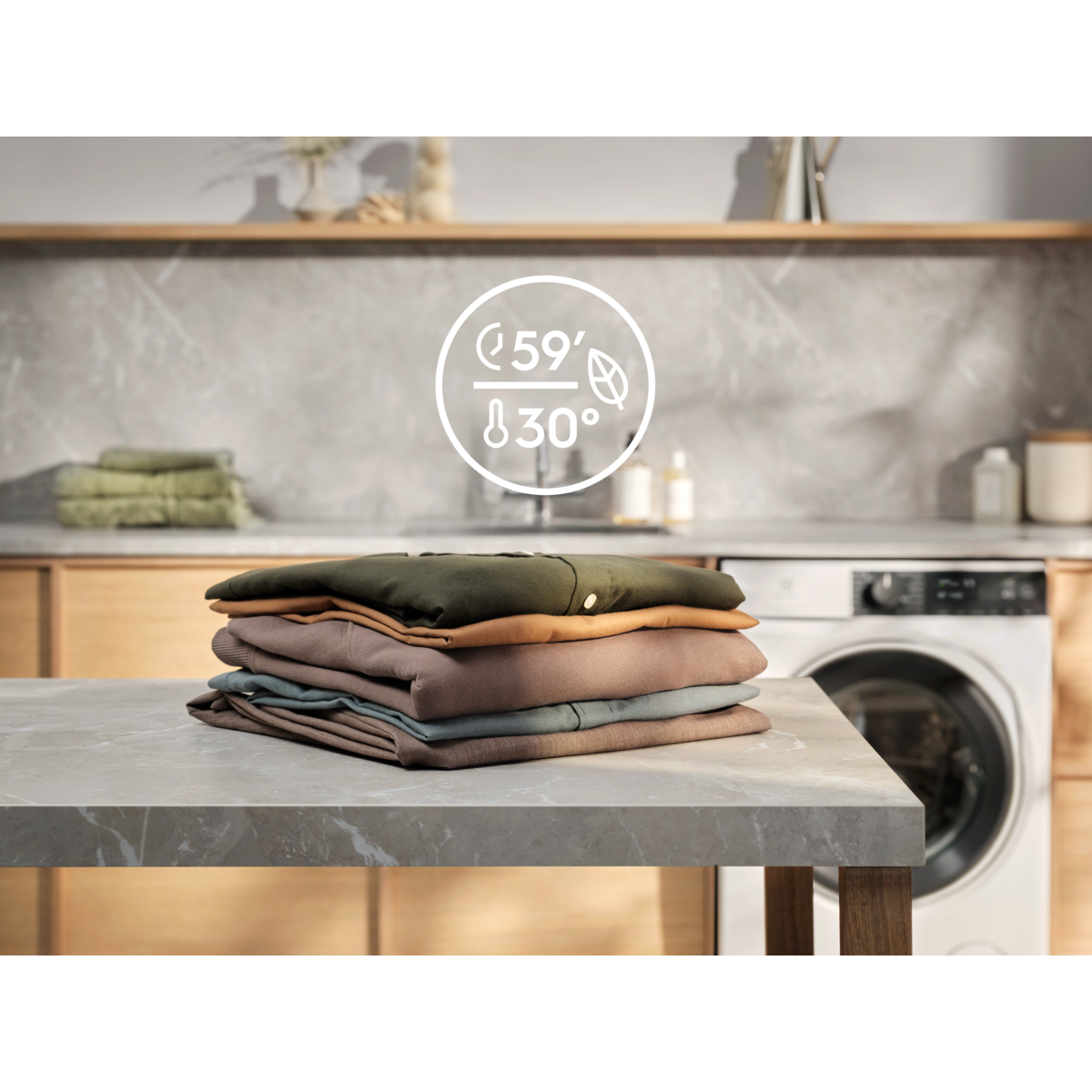 Electrolux - Priekšas ielādes veļas mašīna - EW7F5612QE