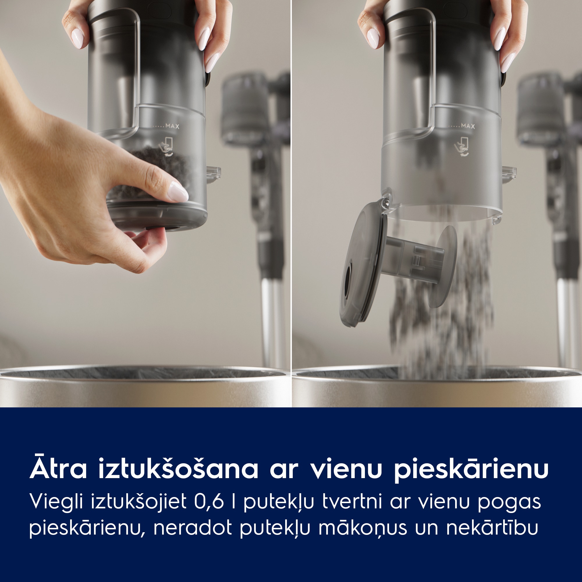 Electrolux - Bezvadu putekļsūcējs - EP61CB21WG