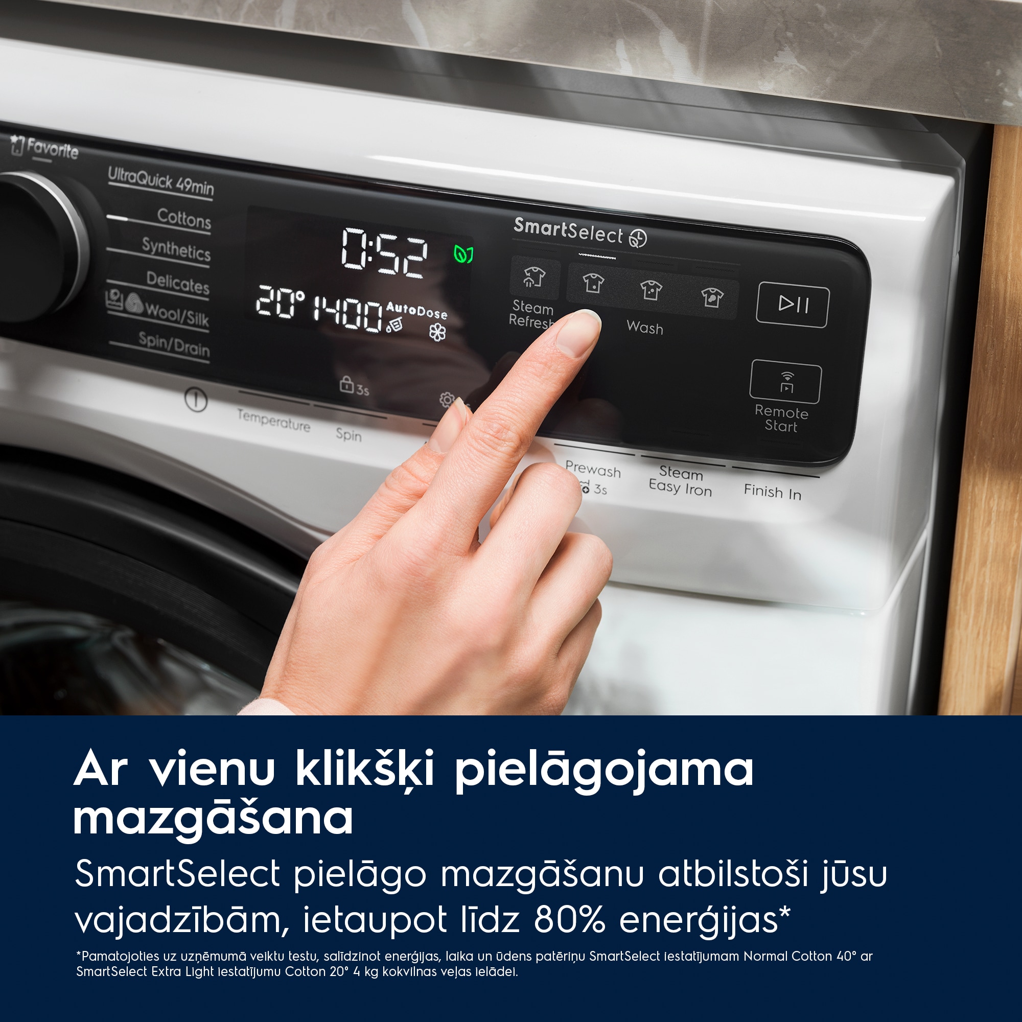 Electrolux - Veļas mazgājamā mašīna ar 9kg ietilpību - EW7F5692QE