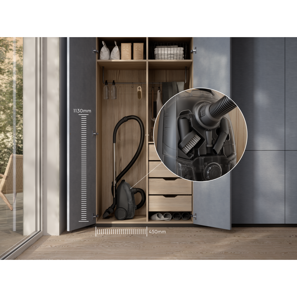 Electrolux - Putekļsūcējs ar vadu - EB51C2DB