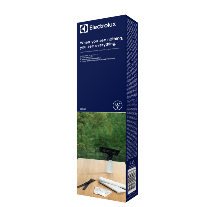 Electrolux - Gumijas lāpstiņu un drānu komplekts - EBPK01