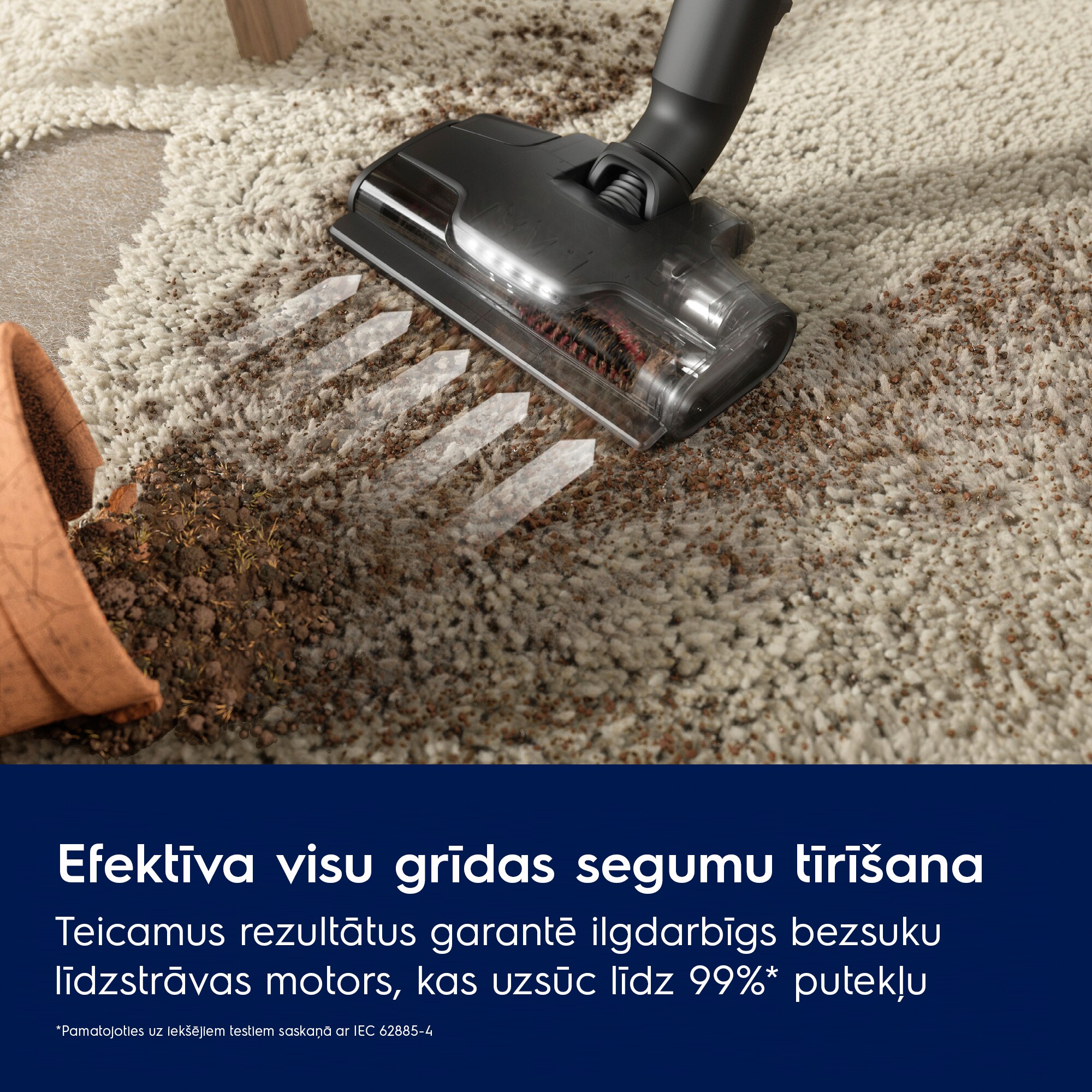 Electrolux - Bezvadu putekļsūcējs - EP83HB25UV