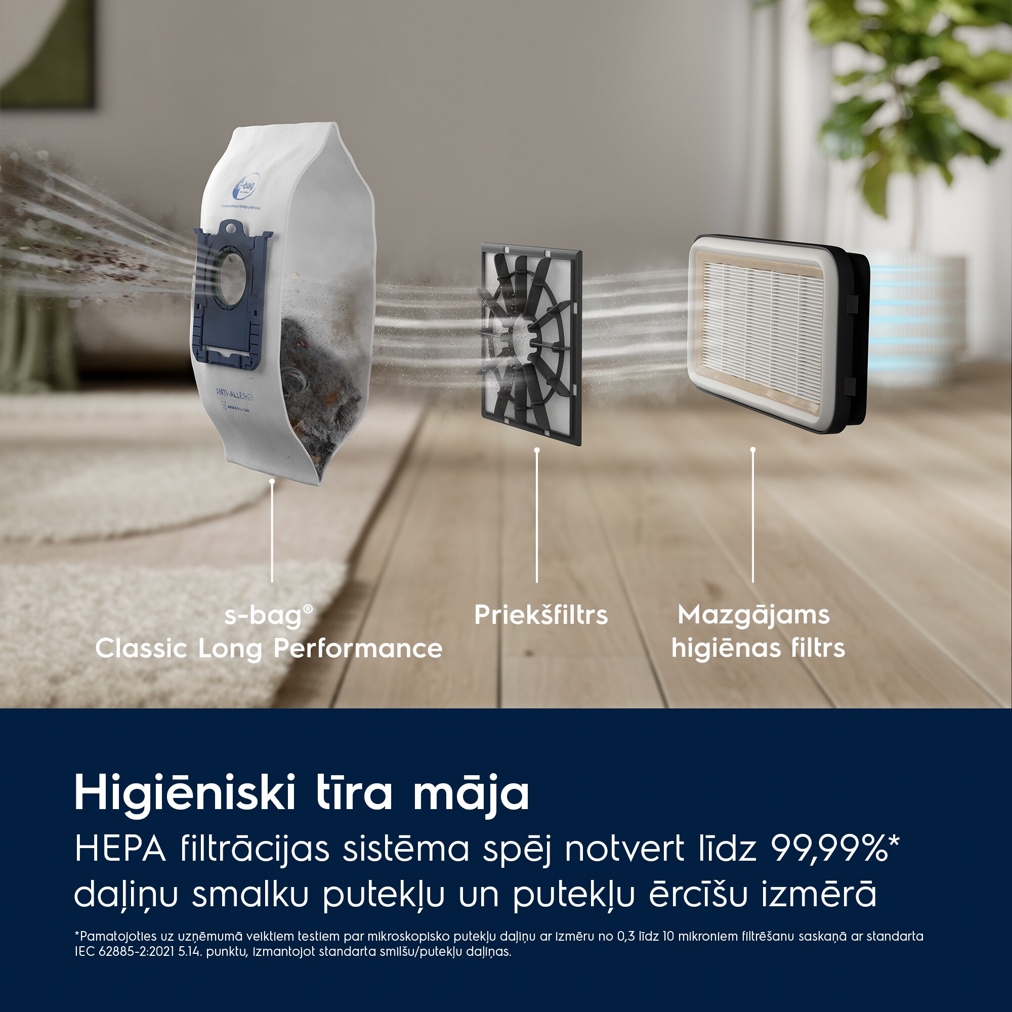 Electrolux - Putekļsūcējs ar vadu - EB51C2DB