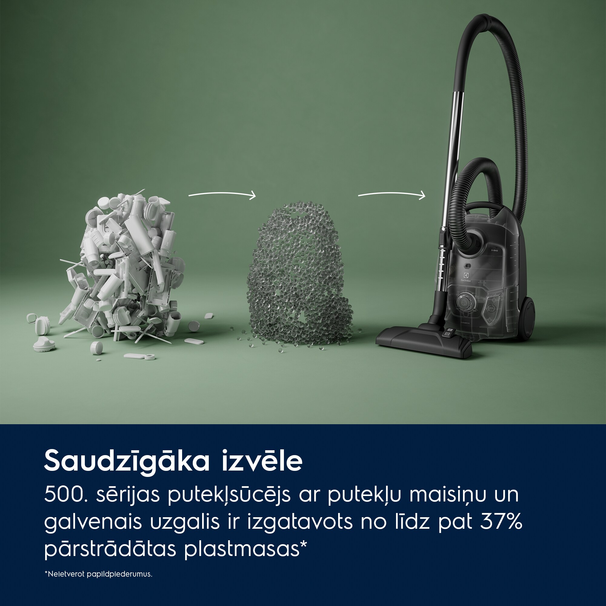 Electrolux - Putekļsūcējs ar vadu - EB31C1DB