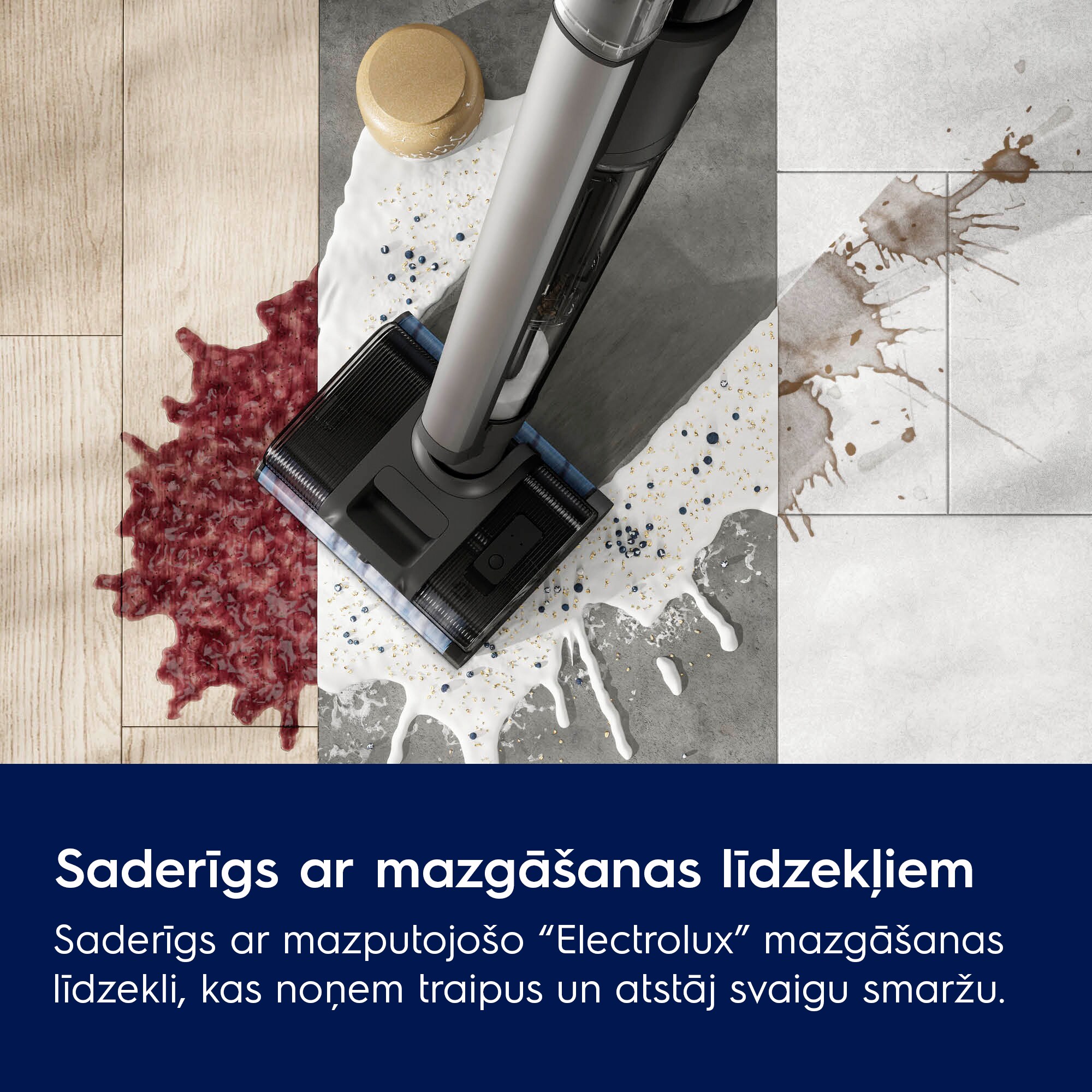 Electrolux - Bezvadu putekļsūcējs - EW82U2DB