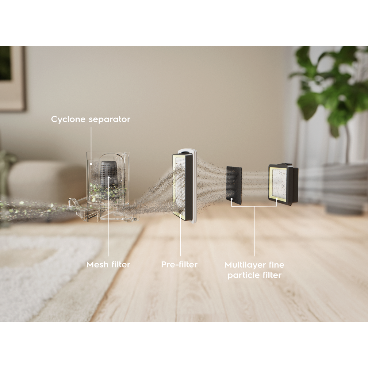 Electrolux - Putekļsūcējs bez maisiņa - EL51C1LDB