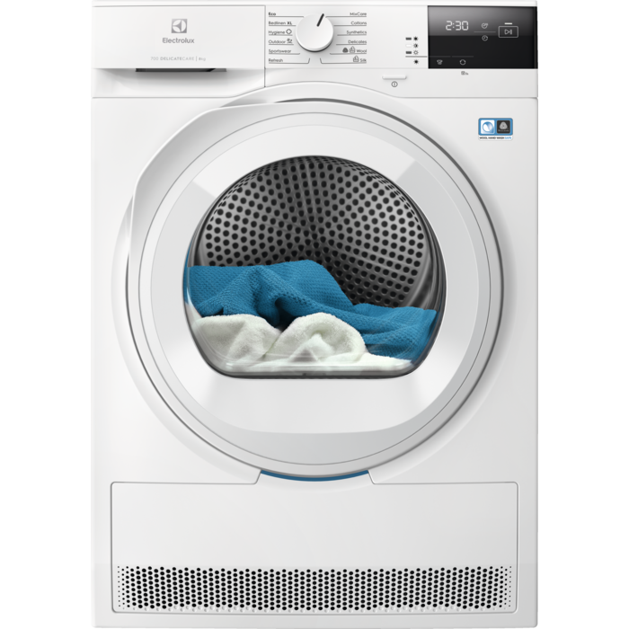 Electrolux - Žāvētājs ar siltumsūkņa tehnoloģiju - EW7D283VE
