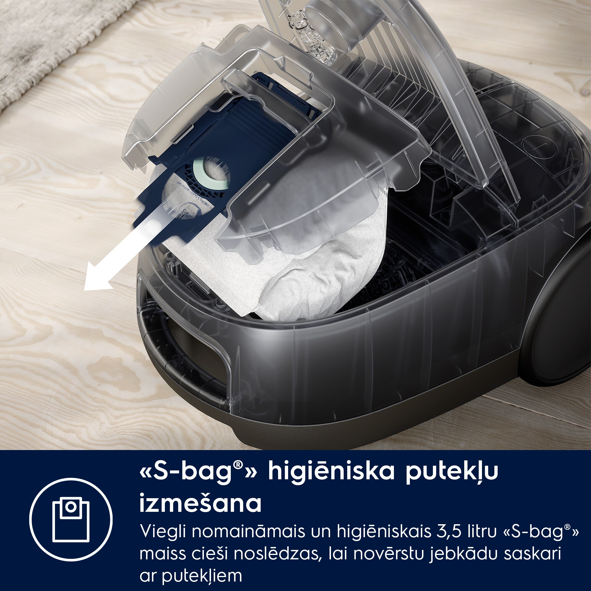 Electrolux - Putekļsūcējs ar vadu - EB61C1OG