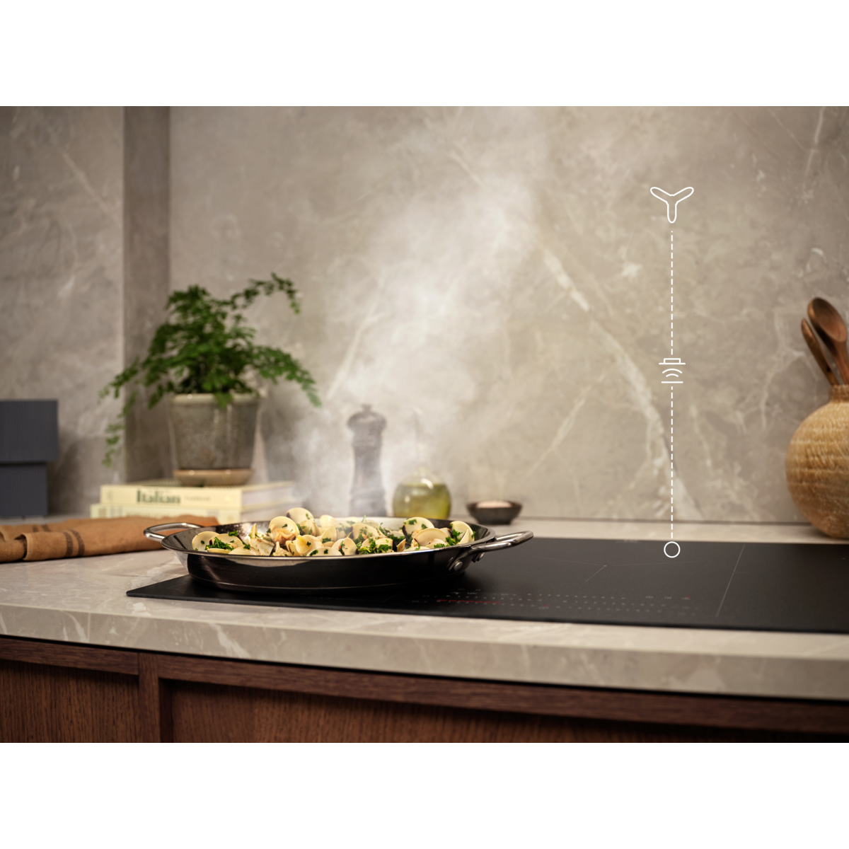 Electrolux - T-veida tvaika nosūcējs - EFF60560OX