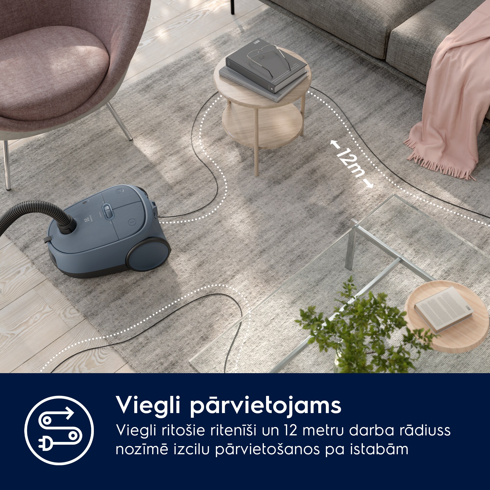 Electrolux - Putekļsūcējs ar vadu - EB61C2DBP