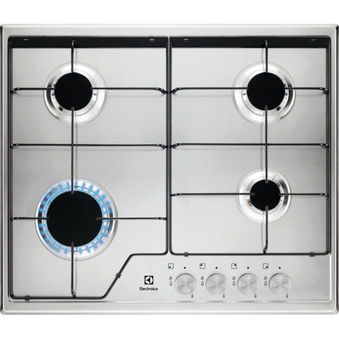 Electrolux - Gāzes plīts virsma - KGS6424SX