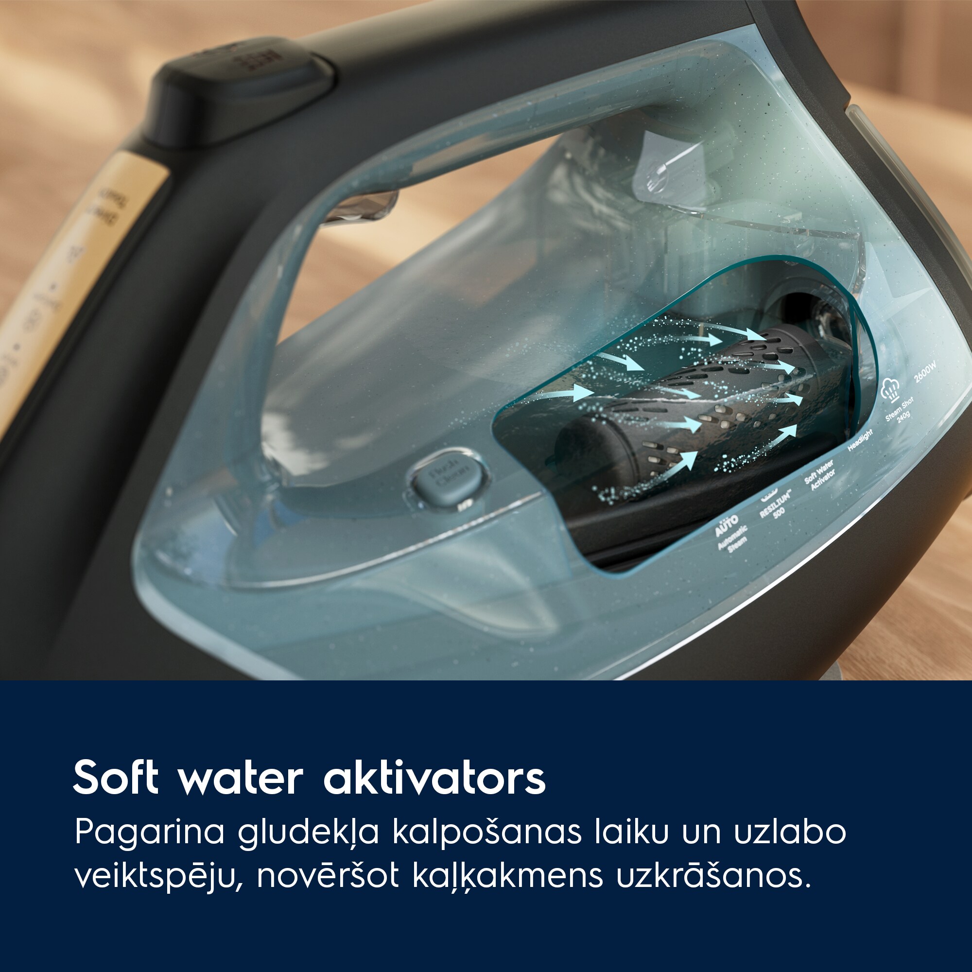 Electrolux - Tvaika gludeklis - E8SI2-8OG