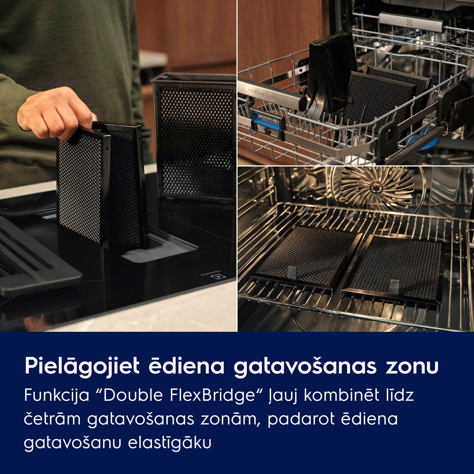 Electrolux - Plīts virsma ar nosūcēju - ECC8344
