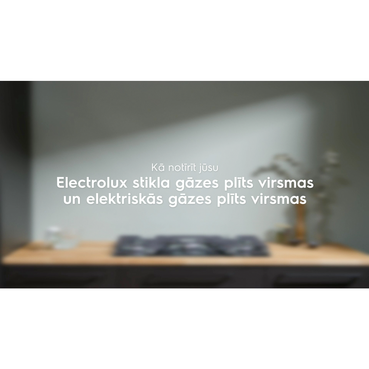 Electrolux - Gāzes plīts virsma - KGG64362W