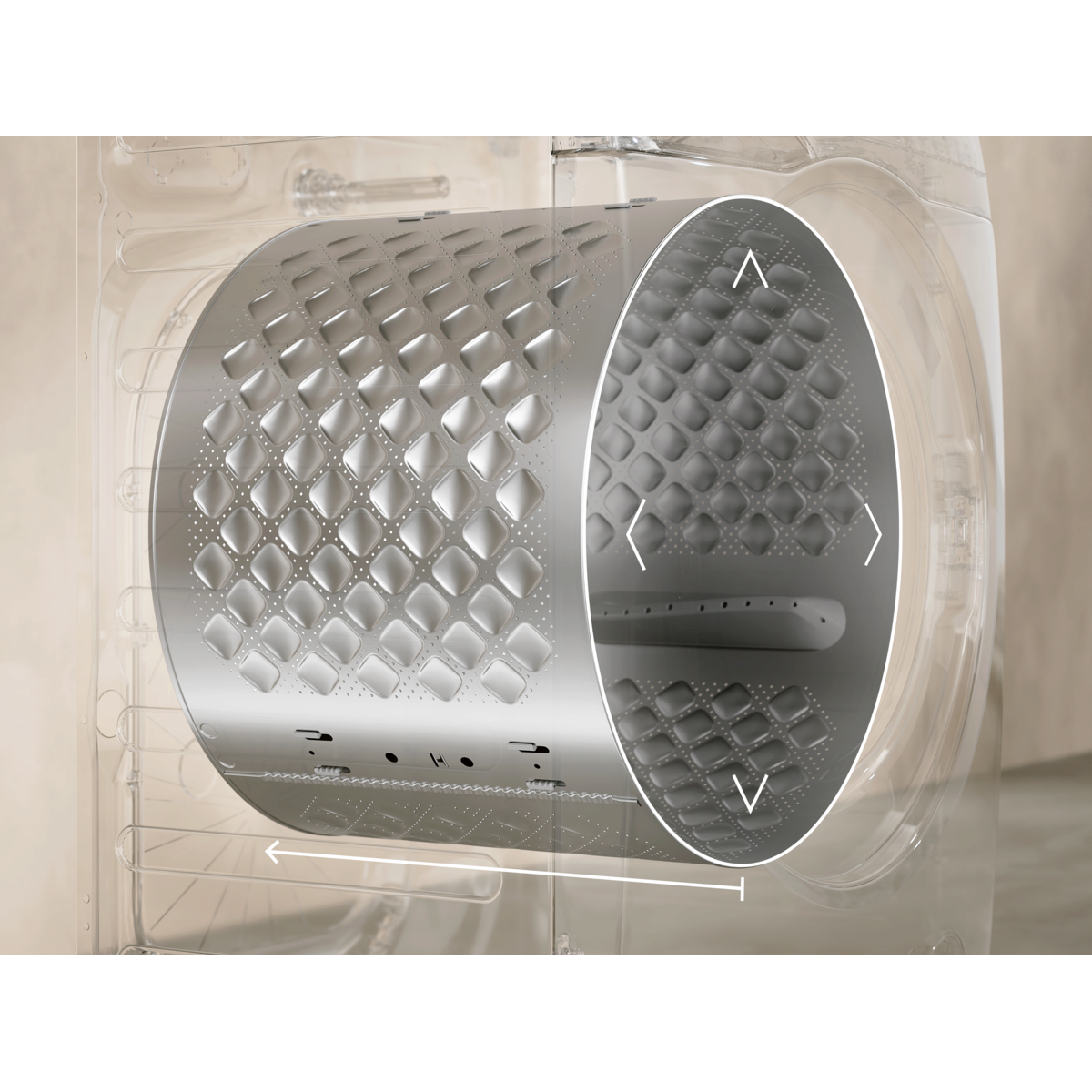 Electrolux - Priekšas ielādes veļas mašīna - EW8FG5602CDE