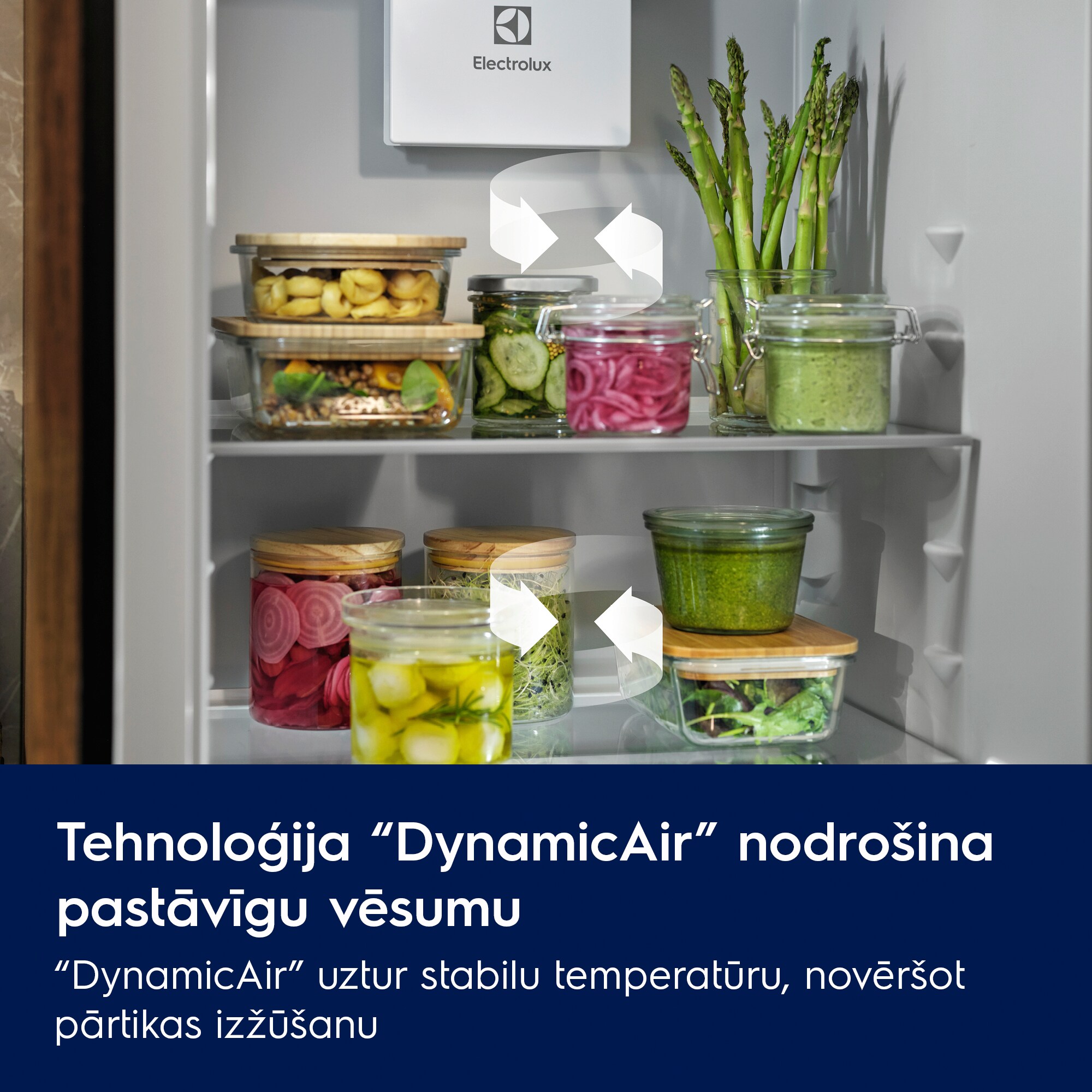 Electrolux - Iebūvējams ledusskapis ar saldētavu - LND5FE18S