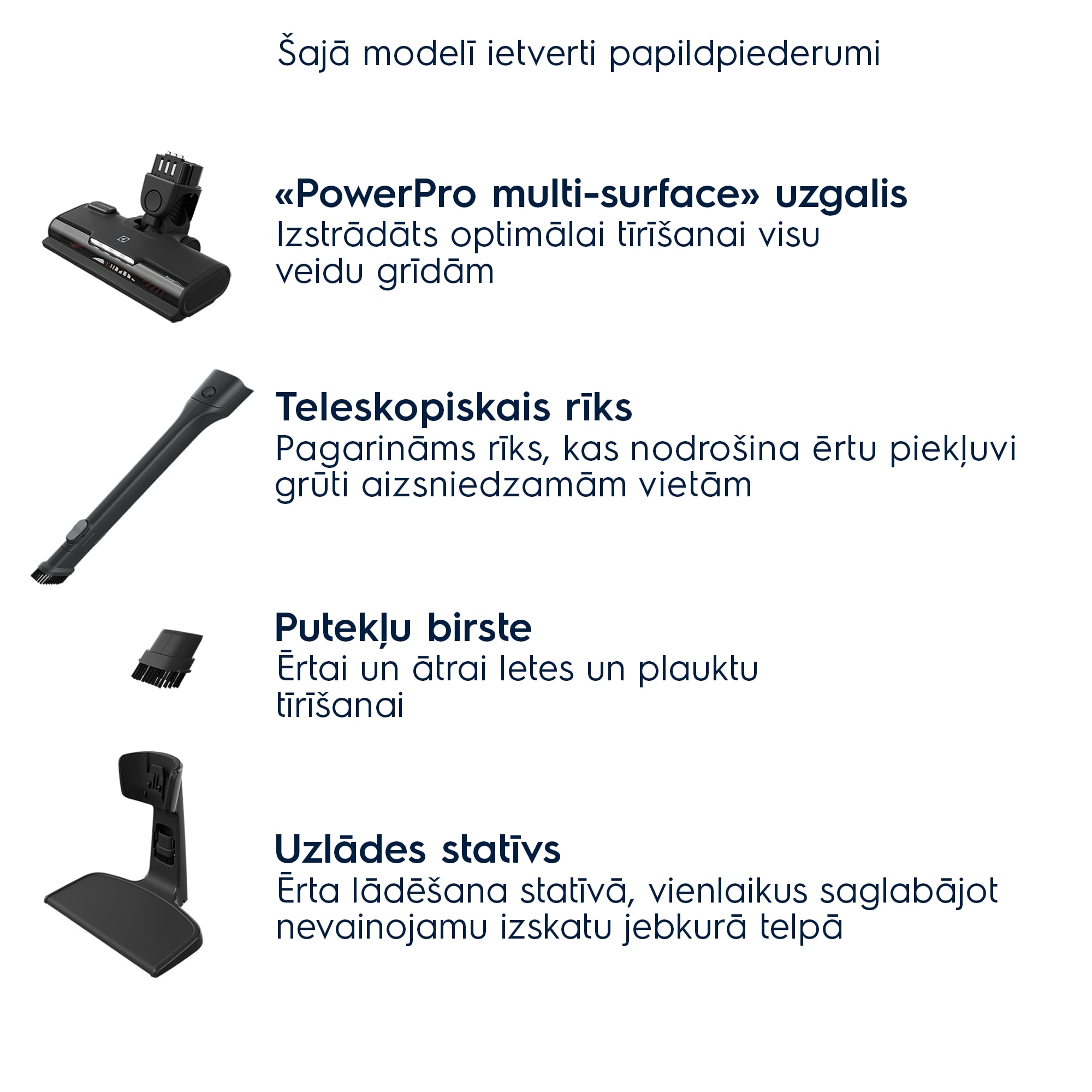 Electrolux - Bezvadu putekļsūcējs - ES52CB21DB