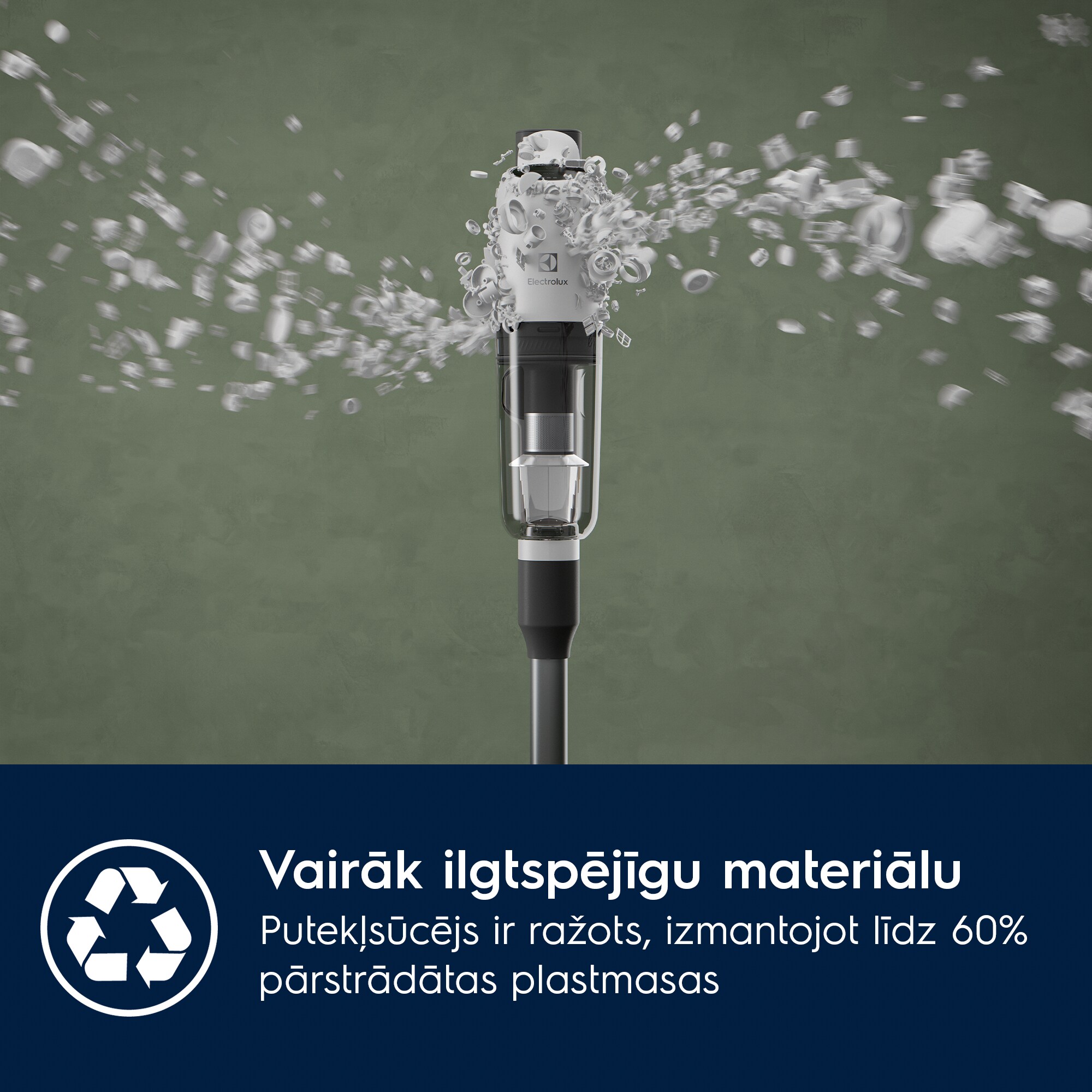 Electrolux - Bezvadu putekļsūcējs - EP71HB14UV