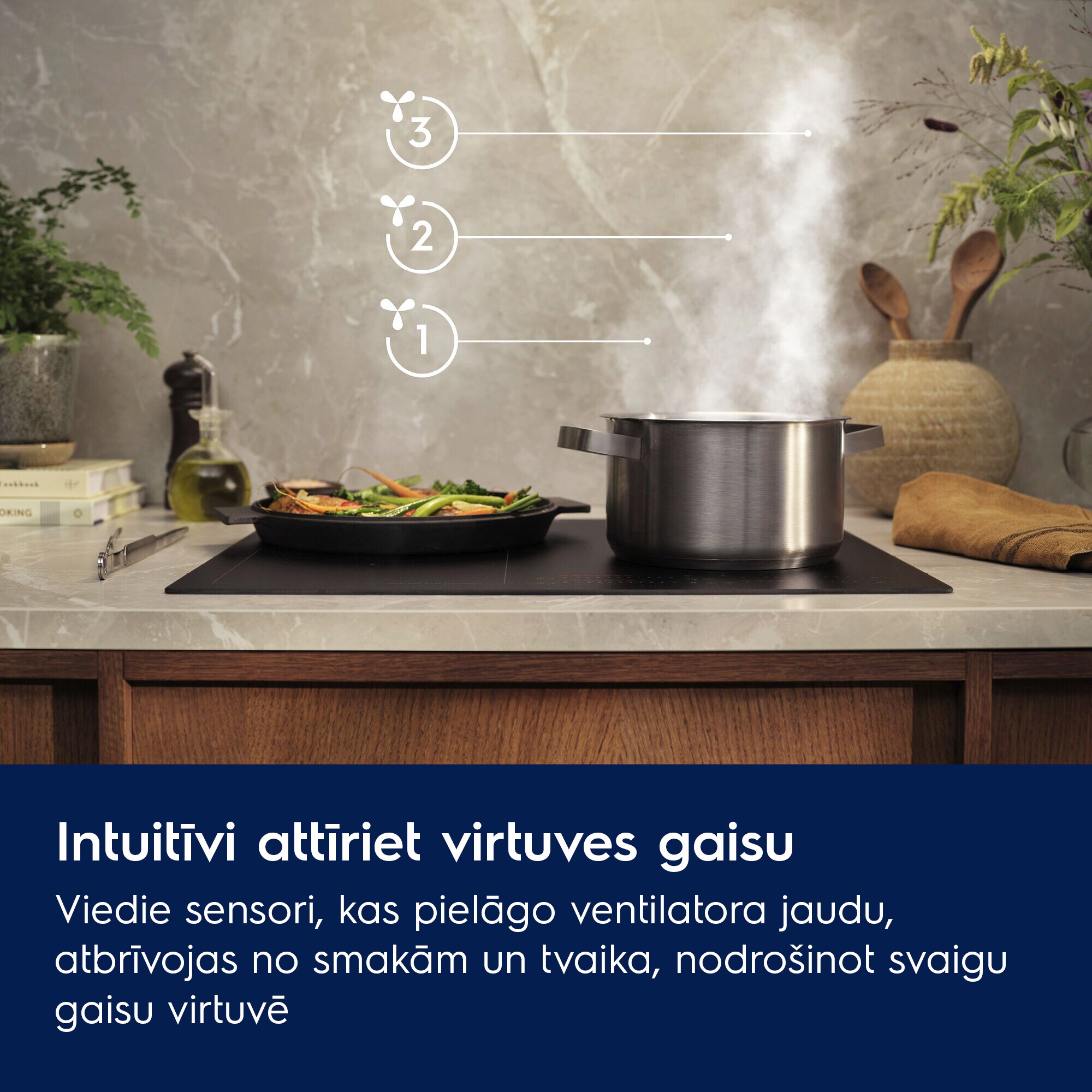 Electrolux - Iebūvējams tvaika nosūcējs - LFG916K