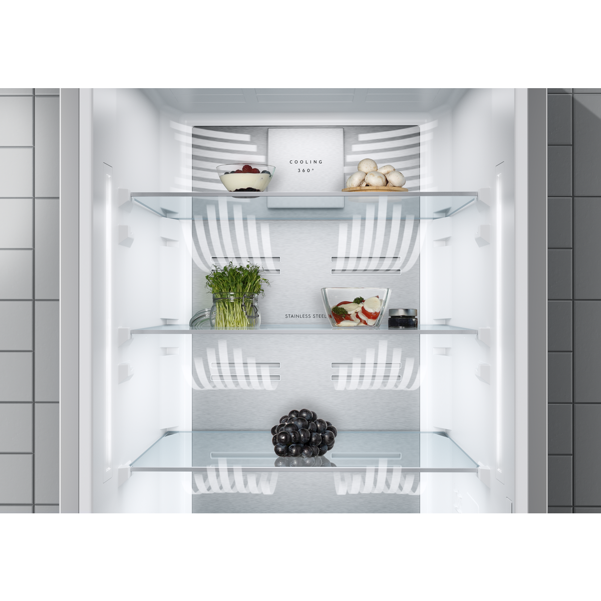 Electrolux - Brīvstāvošs ledusskapis ar saldētavu - LNT7ME36X3