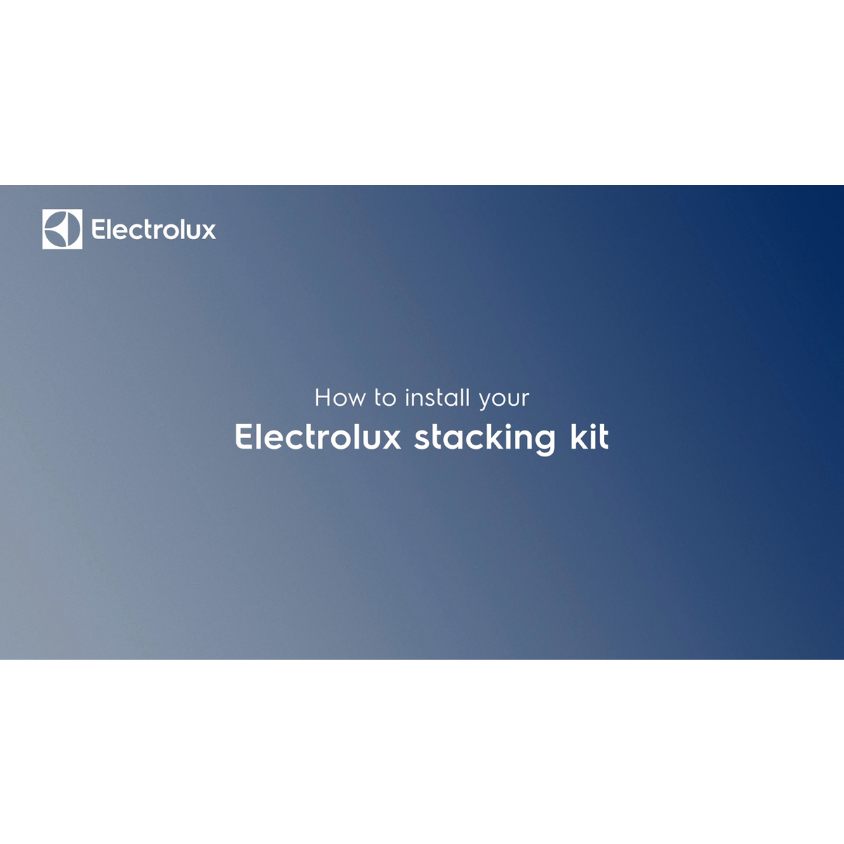 Electrolux - Stiprinājums veļasmašīnai un žāvētājam - E1WYHSK2