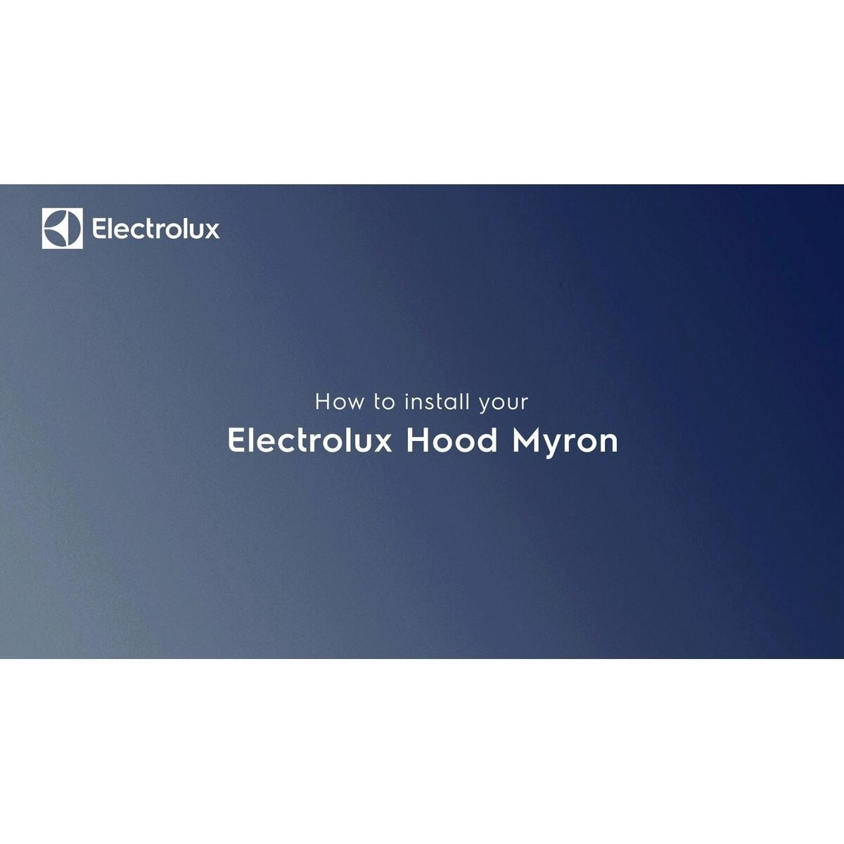 Electrolux - Iebūvējams tvaika nosūcējs - LFG916K