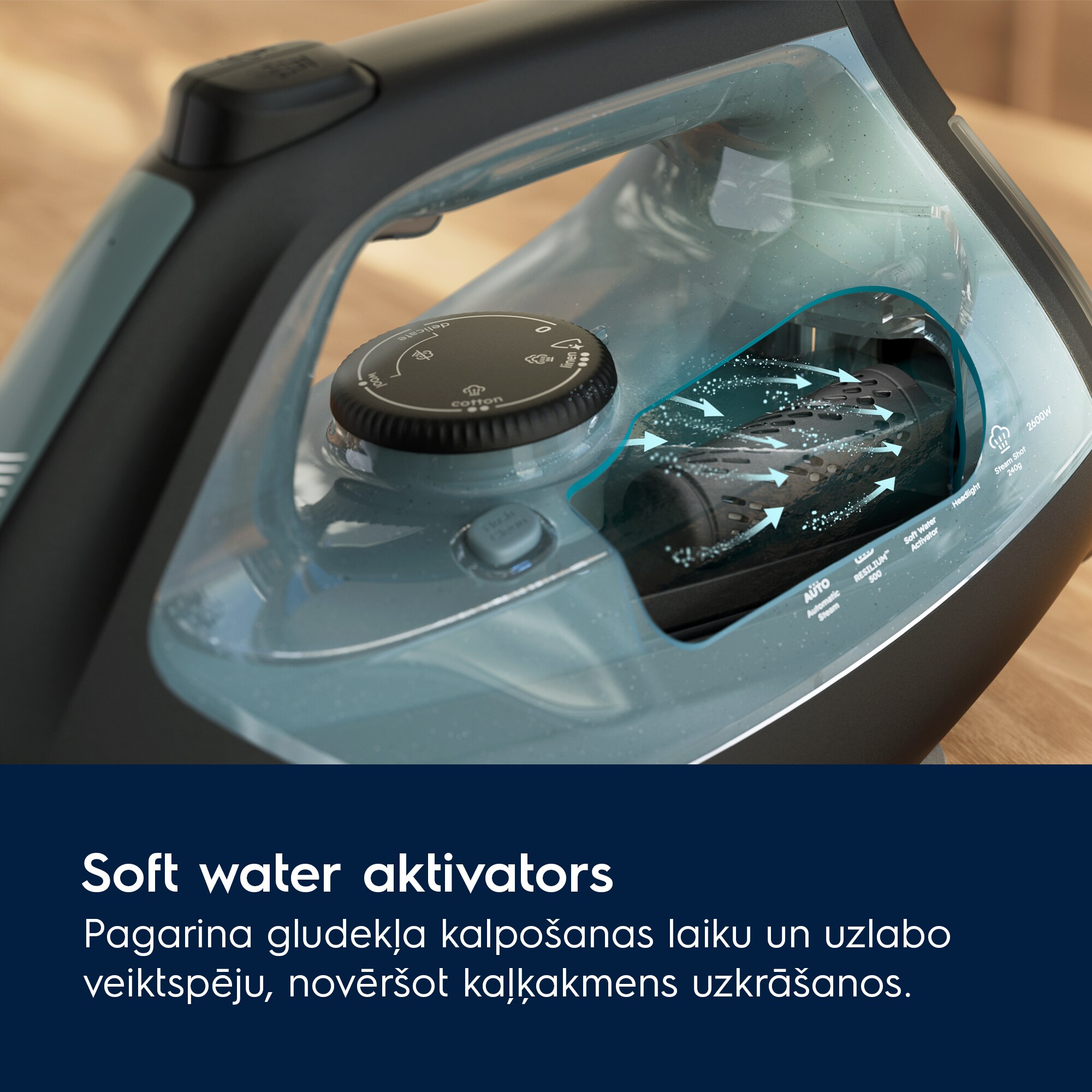 Electrolux - Tvaika gludeklis - E7SI2-6OG