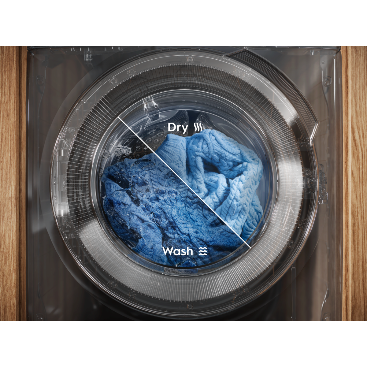 Electrolux - Brīvstāvoša veļas mašīna ar žāvētāju - EW8W7607QE