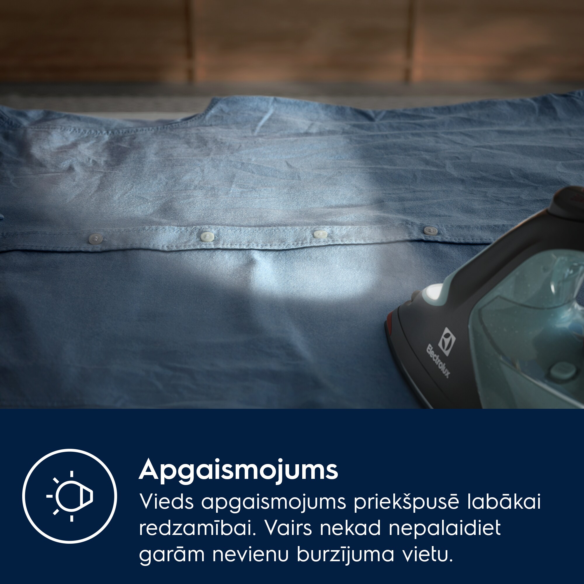 Electrolux - Tvaika gludeklis - E7SI2-6OG