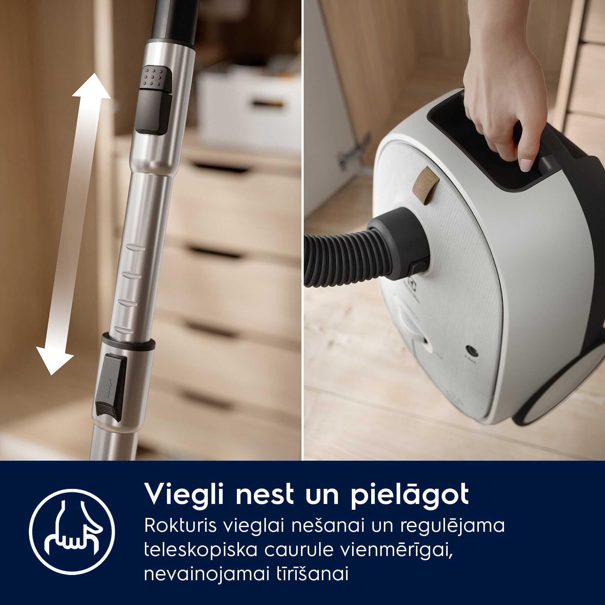Electrolux - Putekļsūcējs ar vadu - EB61H6SW