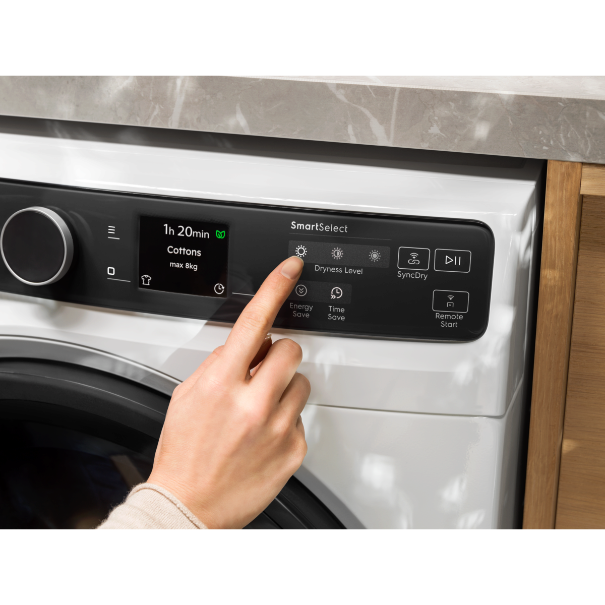 Electrolux - Žāvētājs ar siltumsūkņa tehnoloģiju - EW9D787KCE