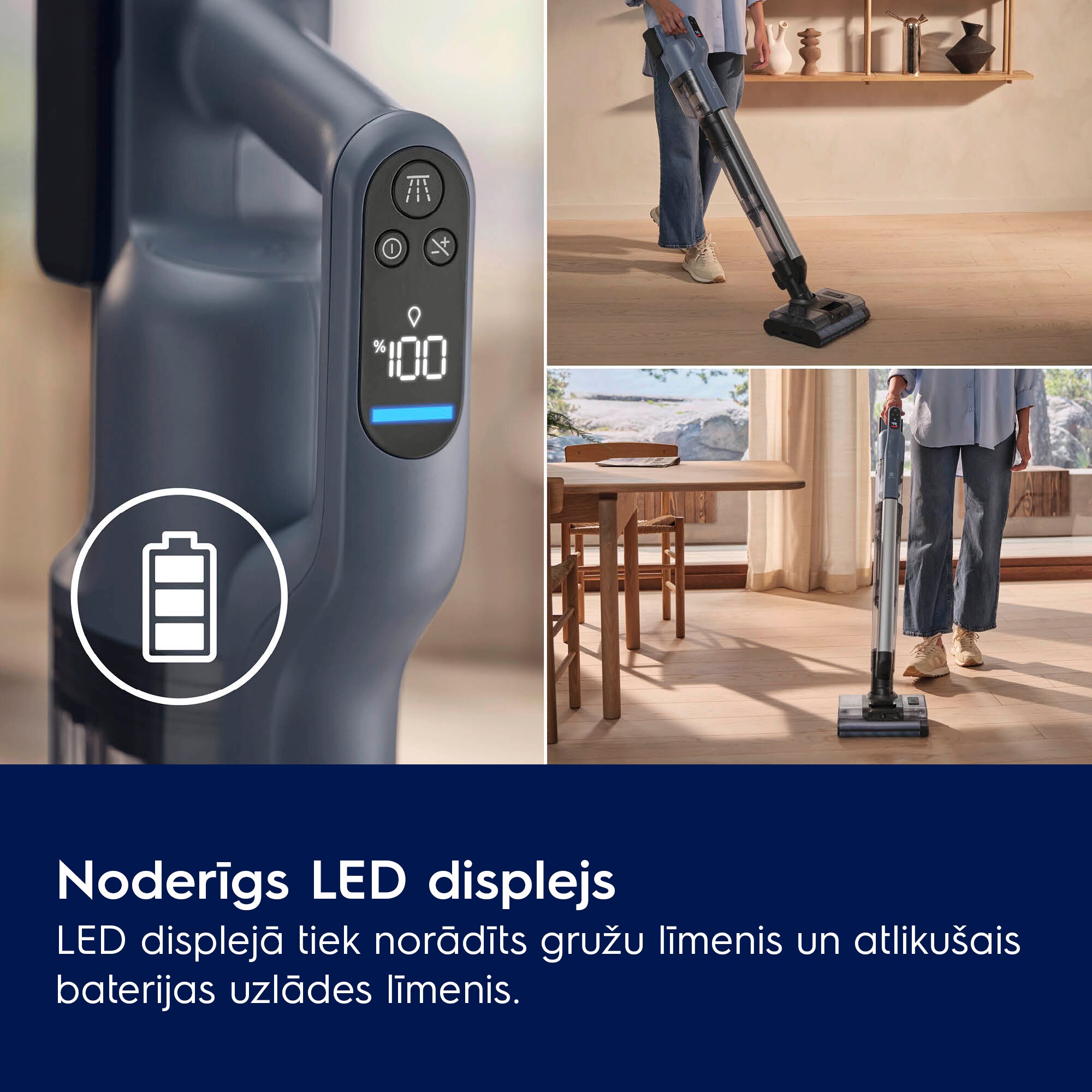 Electrolux - Bezvadu putekļsūcējs - EW82U2DB