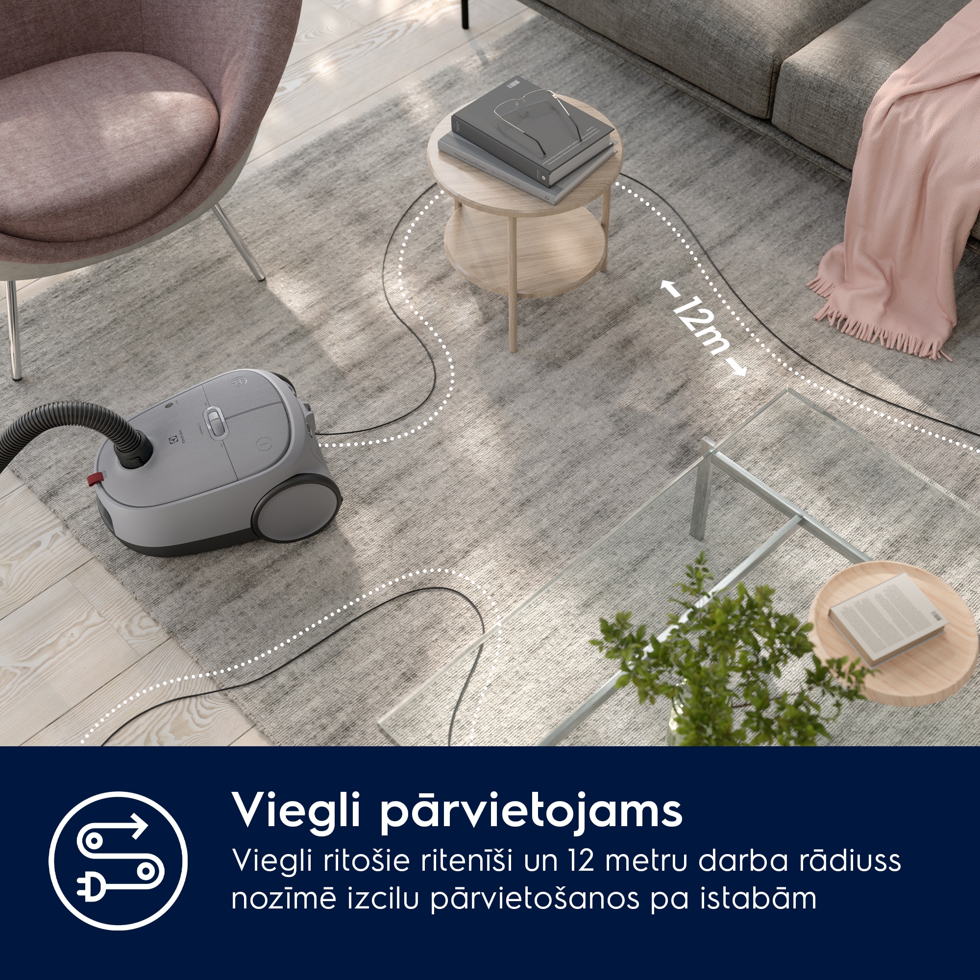 Electrolux - Putekļsūcējs ar vadu - EB61A5UG
