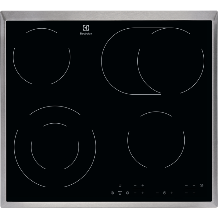 Electrolux - Elektriskā plīts virsma - EHF6346XOK