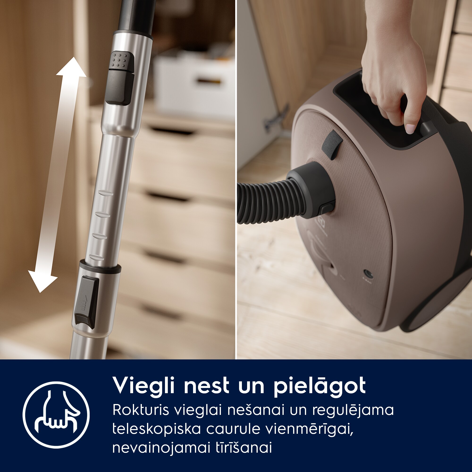 Electrolux - Putekļsūcējs ar vadu - EB61C3WBL