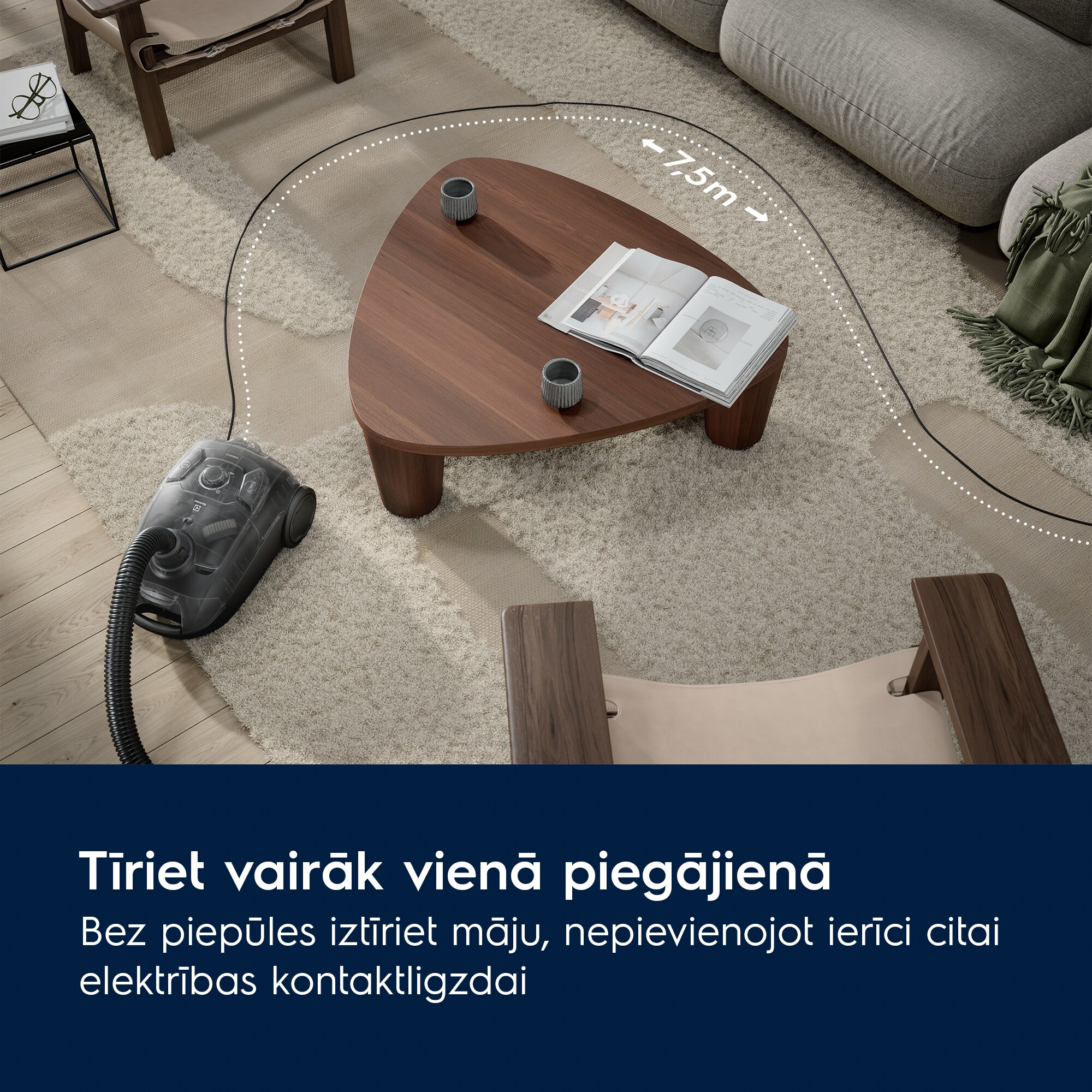 Electrolux - Putekļsūcējs ar vadu - EB31C1DB