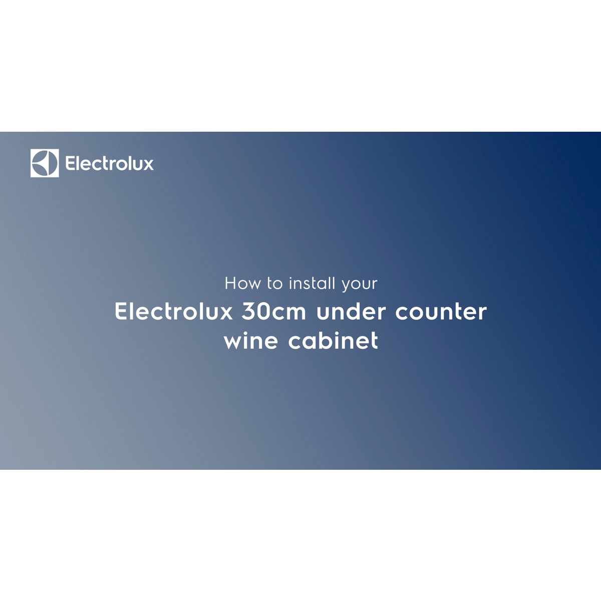 Electrolux - Vīna dzesētājs - EWUS018B7B