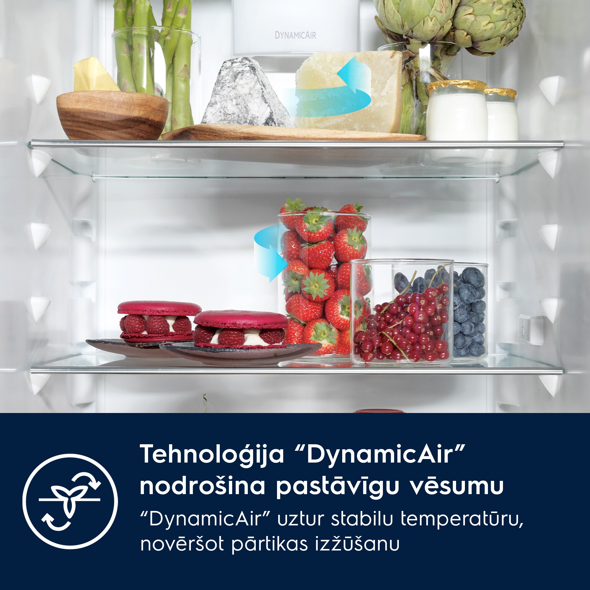 Electrolux - Iebūvējams ledusskapis ar saldētavu - LND5FE18S