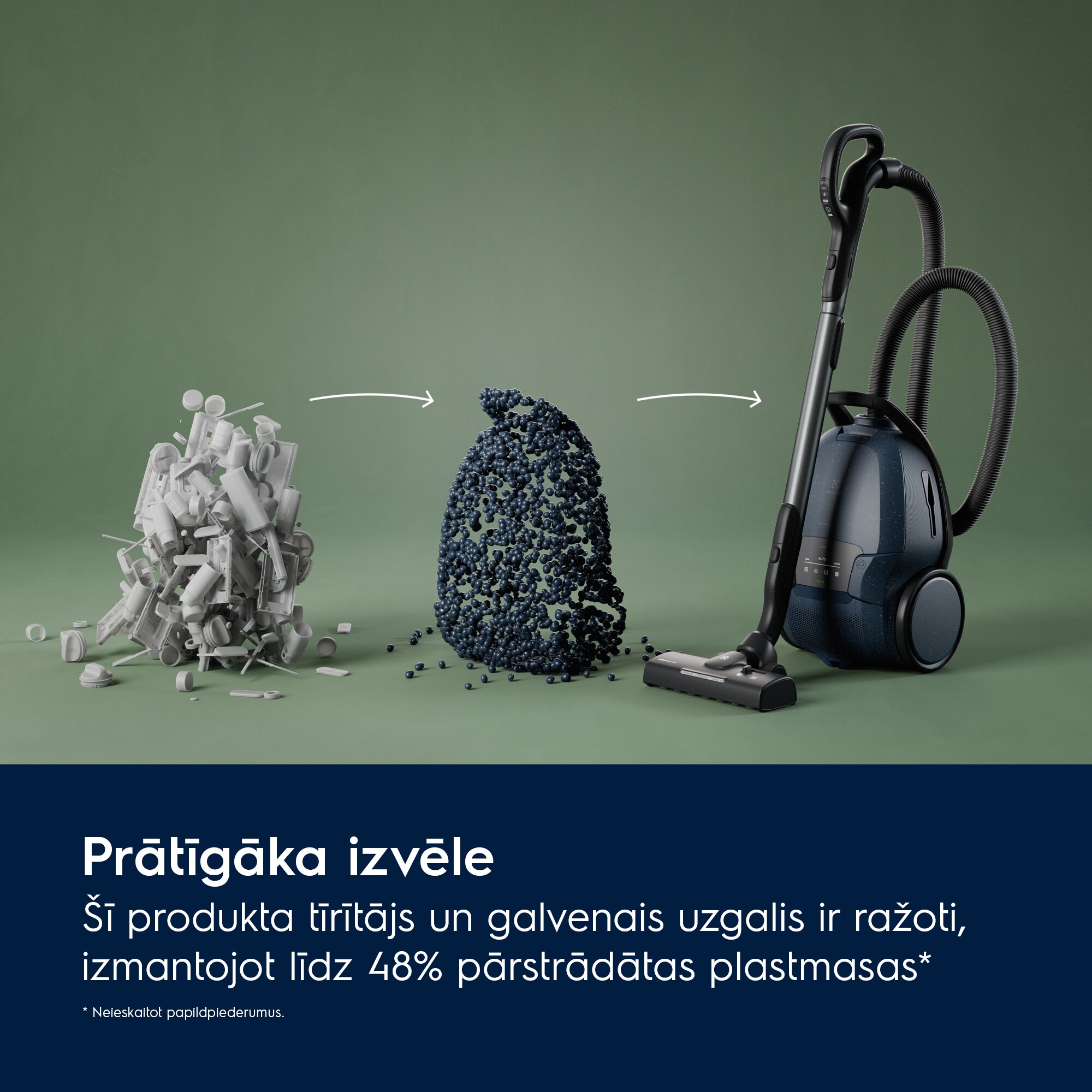 Electrolux - Putekļsūcējs ar vadu - EB81U1DB