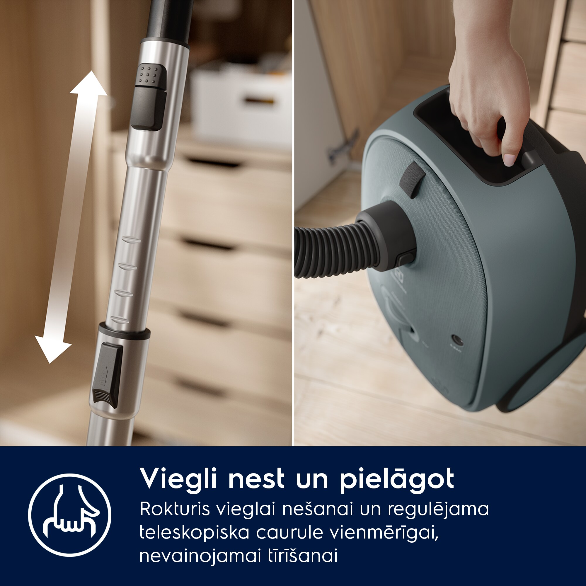 Electrolux - Putekļsūcējs ar vadu - EB61C1OG